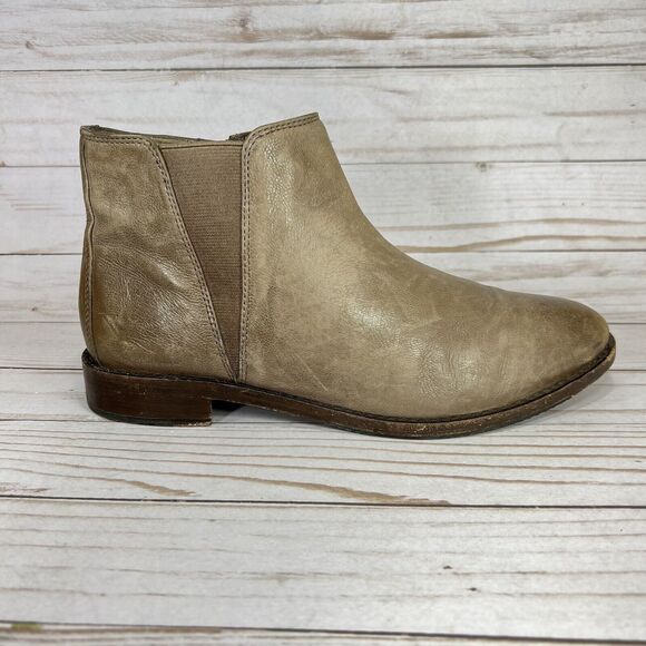 Johnston & Murphy Ankle Booties Chelsea Womens Size 7.5M Ankle Zip Brown Leather - Picture 1 of 9